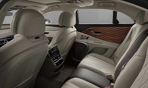 See, Smell, Touch Bentley's First 3D Wood Inserts Inside Flying Spur Limousine