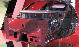 See the Ferrari F70 Chassis in Paris