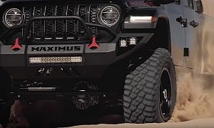 See the Hennessey Jeep Gladiator Maximus Raise Hell in the Desert