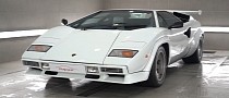 See What It's Like to Detail Highly Valuable White Lamborghini Countachs
