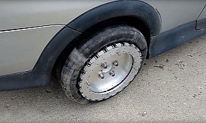 Seeing These Omnidirectional Wheels in Action Is Quite Literally Mesmerizing