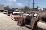 Seemingly Abandoned Drive-In Is Loaded With Derelict Cars, Nash Metropolitans Included