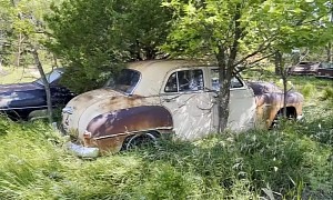 Seemingly Abandoned Property in the Middle of Nowhere Is Loaded with Classic Cars