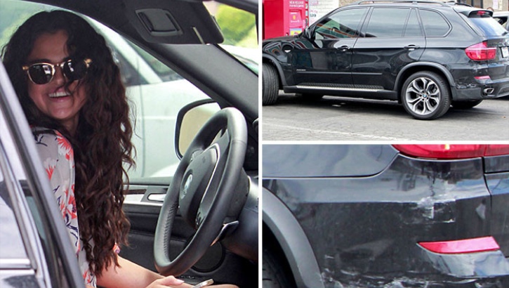 Selena Gomez Crashed Her BMW X5