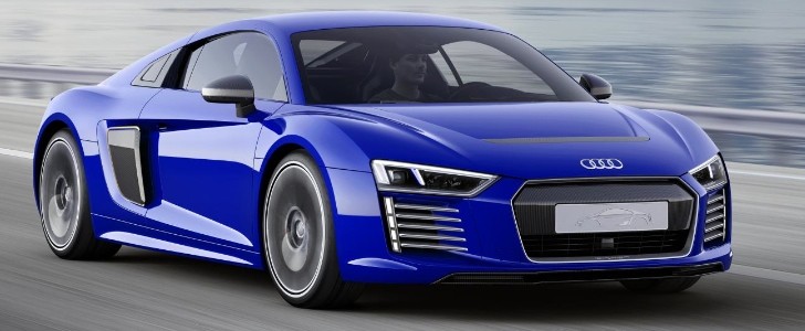 Audi R8 e-tron piloted driving Concept