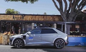 Self-Driving Hyundai Ioniq 5 Delivers Food With Uber Eats in California