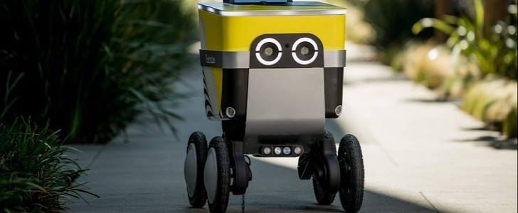 Serve delivery robot