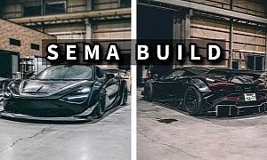 SEMA-Bound McLaren 720S by Liberty Walk Looks Like a Racer for the Road