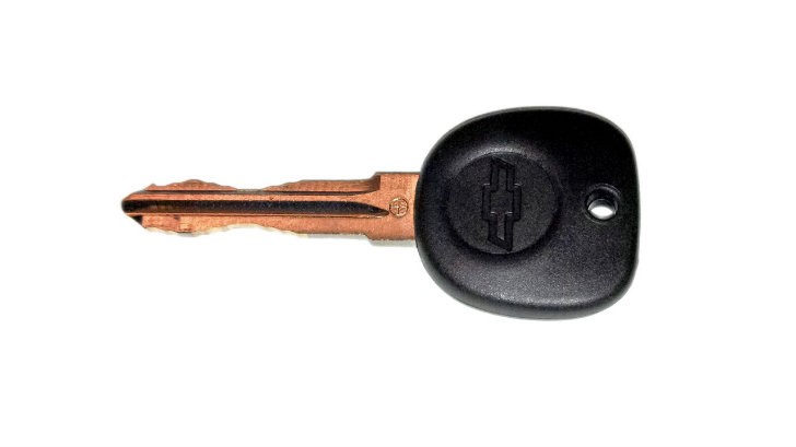 The redesigned key covered under the ignition cylinder recall