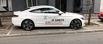 Serbian Man Writes “Mercedes Is Trash” On His Unreliable C-Class Coupe