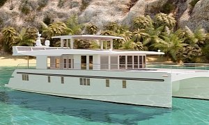 Serenity 74 Neiman Marcus Proposes Solar-Powered Seafaring as Ultimate Luxury