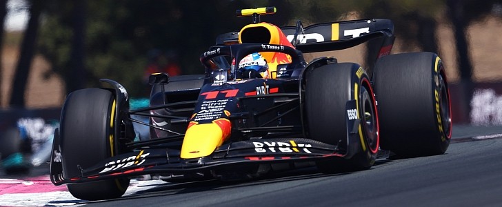 Red Bull Racing driver Sergio Perez