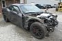 Seriously Trashed Dodge Challenger Hellcat Shows Up for Sale with Clean Title