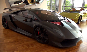 Sesto Elemento Filmed at the Lamborghini Museum