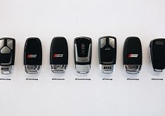 Seven Audi Car Keys, One for Each Day of the Week
