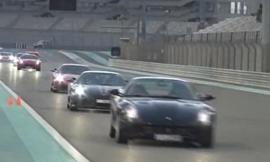 Seven Ferrari 430 Scuderia Racing in the UAE