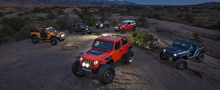 Jeep concepts for the Moab event