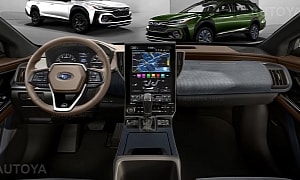 Seventh-Gen 2026 Subaru Outback Is Rendered Inside and Out, Features Lots of CGI Hues