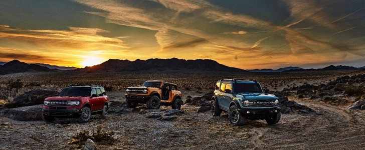 2021 Ford Bronco and Ford Bronco Sport
