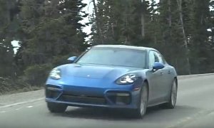 Several 2017 Porsche Panamera Prototypes Filmed Testing in Colorado