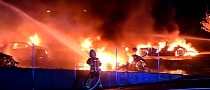 Several Tesla Cars Burn to a Crisp in Sweden in Possible Massive Arson Case