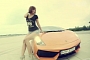 Sexy Korean Girl Takes Ride in Lamborghini Gallardo