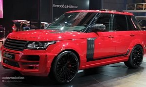 Shanghai 2015: Startech Range Rover Pickup Is Red-Hot and Covered in Carbon