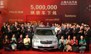 Shanghai VW: 25 Years, 5 Million Vehicles