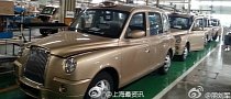 Shanghai’s Copy of the London Black Cabs Will Actually Be Gold