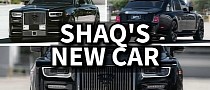 Shaq's New Whip Is a Superman-Themed Rolls-Royce Phantom With Custom Mods