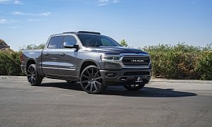 Shaquille O'Neal Tunes His 2019 Ram 1500 With Forgiato Wheels