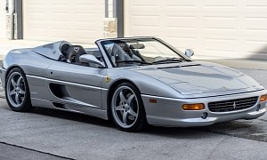 Shaquille O’Neal’s Custom 1988 Ferrari F355 Spider Is Up For Grabs