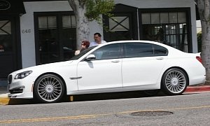 Sharon Osbourne Drives a BMW 7-Series Alpina After Selling Ozzy's Cars