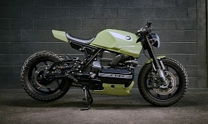 Sharp BMW K100 Cafe Racer Adds Some Much-Needed Sportiness to Motorrad’s Flying Brick