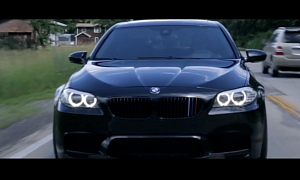 Sharpie's BMW M5 Plays a Shadow Game