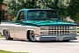 Shaved 1984 Chevrolet Pickup Kneels with Grace as It Looks for a New Owner