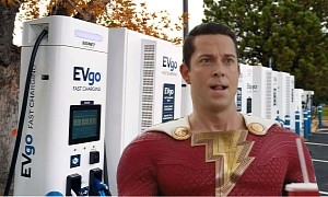 "Shazam! Fury of the Gods" Movie and EVgo Fast Charging Network: What's the Link Here?