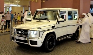 Sheikh Mohammed bin Rashid Al Maktoum Drives First Mercedes G63 AMG?