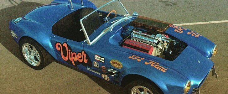 Shelby Cobra Gasser rendering