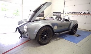 Shelby Cobra With Lingenfelter LS3 Engine Sounds Bewitching During Dyno Run