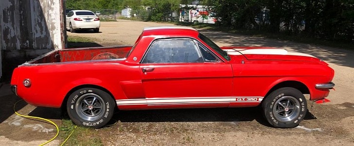 1966 Ford Mustang pickup conversion