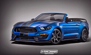 Shelby GT350R Mustang Convertible Rendered, the Odds of Getting a Real One Stand at Fifty-Fifty