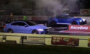 Shelby GT500 Drags BMW M4, Kia Stinger, Audi, Surprise Humiliation Narrowly Averted