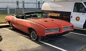Sherriff's 1969 Pontiac GTO Convertible Emerges With Real-Deal Package, Super Solid