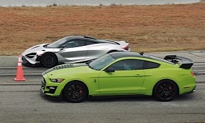 Shmee Races His Mustang GT500 Against John Hennessey's 765LT, Gets Massacred