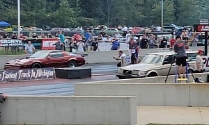 Shocking Old Volvo Wagon Runs the Quarter Mile in 6 Seconds