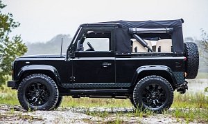 Shoehorning An LS3 V8 In A Land Rover Defender Is Tuning Done Right