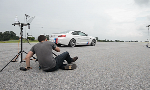 Shooting a 58 Foot Wide Print of Drifting Cars for BMW