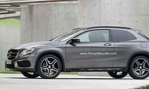 Short Wheelbase Mercedes GLA 3-Door Is Nifty