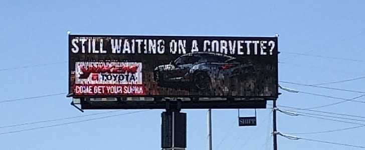 Toyota Dealer Targets C8 Corvette Customers With New Supra
